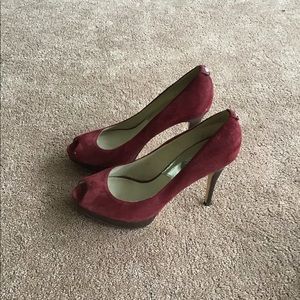 Michael Michael Kors peep toe pumps